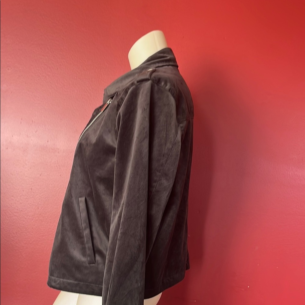 Like new LC Lauren Conrad Brown Blazer with Notched Lapel - Picture 9 of 16
